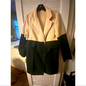 Two toned Fall/winter coat New